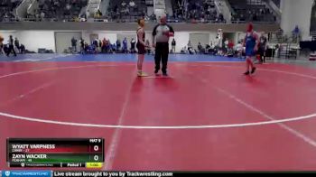 215 lbs Placement (4 Team) - Zayn Wacker, Perham vs Wyatt Varpness, Canby