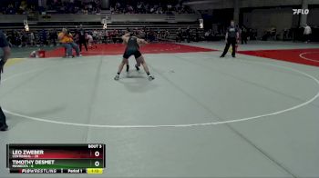 160 lbs Placement (4 Team) - Timothy DeSmet, Minneota vs Leo Zweber, Centennial