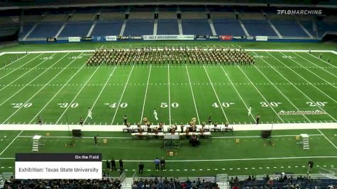 Exhibition: Texas State University at 2019 BOA San Antonio Super Regional Championship, presented by Yamaha