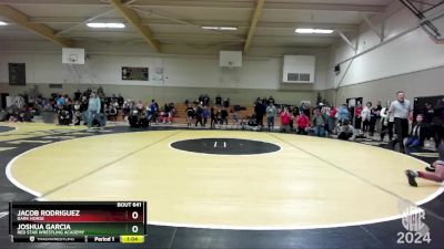 108 lbs Quarterfinal - Joshua Garcia, Red Star Wrestling Academy vs Jacob Rodriguez, Dark Horse