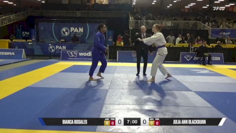Julia Ann Blackburn vs Bianca Rosales 2026 Pan Jiu Jitsu IBJJF Championship