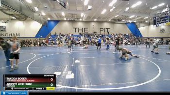 96 lbs Semifinal - Johnny Whitford, Westlake vs Takoda Boger, Sanderson Wrestling Academy