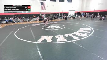 120 lbs Cons. Round 1 - Cole Anselmi, Arlington Heights (HERSEY) vs Jeremiah Newsome, Belleville (EAST)