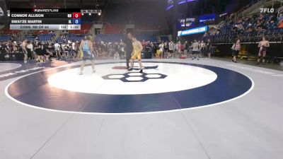 138 lbs Cons. Rd Of 64 - Connor Allison, MD vs Swayze Martin, AL