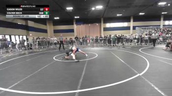 157 lbs Round Of 128 - Cason Wiles, Elite Force WC vs Colter Beck, Champions WC