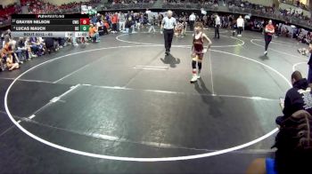 65 lbs Champ. Round 1 - Grayer Nelson, Conestoga Wrestling Club vs Lucas Mauch, Boone Central