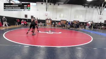 190 lbs Round Of 32 - Jacob Steinhorn, Greenwich vs Orlando Velazquez, New Haven