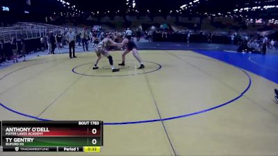 120 lbs Cons. Round 4 - Anthony O`Dell, Mater Lakes Academy vs Ty Gentry, Buford HS