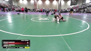 150B Cons. Round 1 - Myles Dawson, Maize HS vs Saben Herrera, Garden City HS