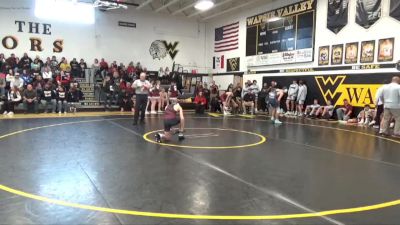126 lbs Round 1 - Mason Fogt, Hudson vs James Knight, Waterloo West