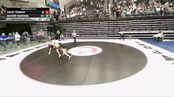 5A 138 lbs 5th Place Match - Colby Tennant, Westfield vs Maximo Quintana, Roy