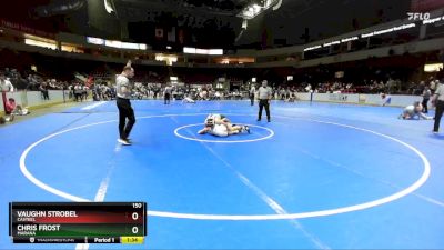 150 lbs 1st Place Match - Vaughn Strobel, Casteel vs Chris Frost, Marana