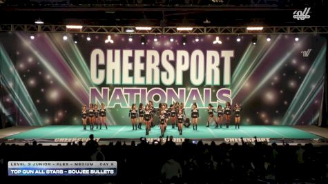 Top Gun All Stars - Boujee Bullets [2026 L3 Junior - Flex - Medium Day 2] 2026 CHEERSPORT National All Star Cheerleading Championship