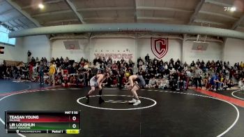 120 lbs Champ. Round 2 - Teagan Young, Palisade vs Lir Loughlin, Rocky Mountain