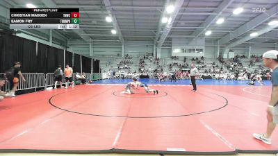 120 lbs Rr Rnd 1 - Christian Madden, TNWC Black vs Eamon Fry, Triumph Black