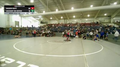 92 lbs Semifinal - Zachary De Hoyos, Champions Wrestling Club vs Mason Huitt, Independent