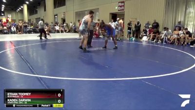 285 lbs Round 2 Champ & Wb (32 Team) - Ethan Toomey, Buccinoles vs Kaden Darwin, AAWA/Spec Ops