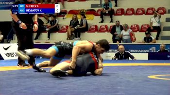 70 kg Qualif. - Inalbek Sheriev, Individual Neutral Athletes vs Kanan Heybatov, Azerbaijan