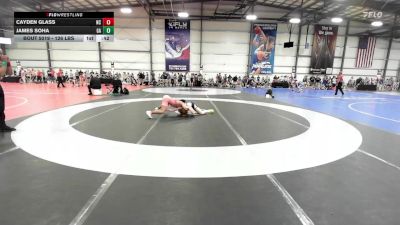126 lbs Consi Of 32 #1 - Cayden Glass, NC vs James Soha, GA