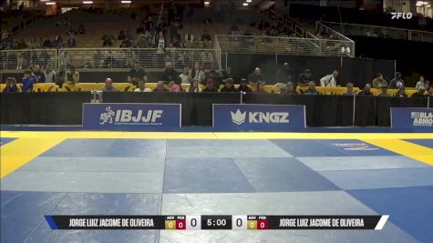 Jorge Luiz Jacome De Oliveira vs Jinho Kim 2025 Pan Jiu Jitsu IBJJF Championship