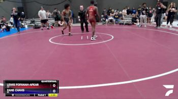 132 lbs Quarterfinal - Lewis Fofanah-Afkar, CA vs Zane Chavis, SC