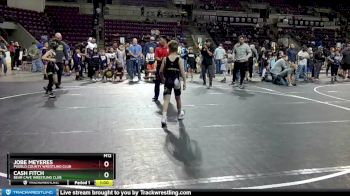 67 lbs Champ. Round 1 - Cash Fitch, Bear Cave Wrestling Club vs Jobe Meyeres, Pueblo County Wrestling Club