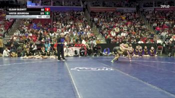 3A-150 lbs 1st Place Match - Justis Jesuroga, Southeast Polk vs Elijah Blewitt, Indianola