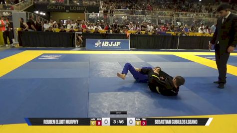 Reuben Elliot Murphy vs Sebastian Cubillos Lozano 2025 Pan Kids Jiu-Jitsu IBJJF Championship