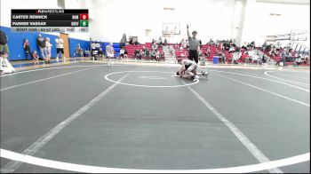 130-140 lbs Consolation - Whitney Wall, Noble Takedown Club vs Ella Brown, Choctaw Ironman Youth Wrestling