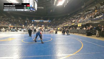 135 lbs Round Of 32 - Holden Deller, Red Lion vs Ronan Hyldahl, Penncrest