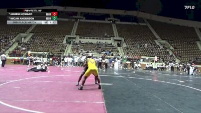 7A 175 lbs 3rd Place Match - Micah Anderson, Auburn vs Jahiem Howard, Robertsdale