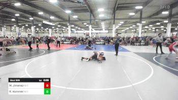 123 lbs Consi Of 8 #1 - Mateo Jimenez, No Team vs Ryan Hummer, No Team