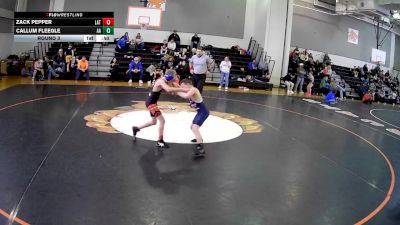 90 lbs Round 3 - Zack Pepper, Latrobe vs Callum Fleegle, All American
