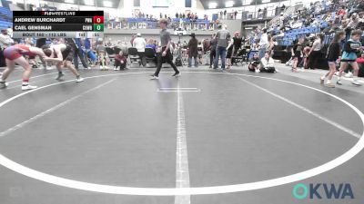 112 lbs Final - Andrew Burchardt, Perry Wrestling Academy vs Cael Gensman, Cowboy Wrestling Club