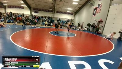 120B Cons. Round 3 - Dylan Brink, Campbell County vs Nash Jenkins, Natrona County