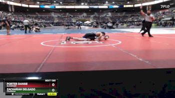 157 lbs Cons. Round 5 - Porter Dansie, Blackfoot vs Zachariah Delgado, Chiawana