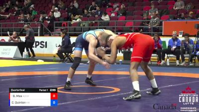 70kg Quarterfinal - Balkaran Mea, Akhara Of Champions WC vs Connor Quinton, Kingston WC