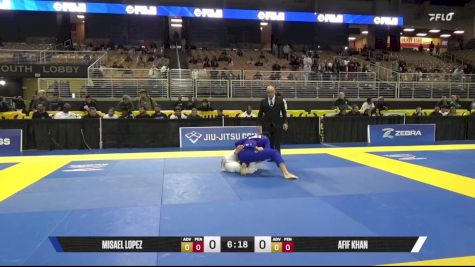 Afif Khan vs Misael Lopez 2025 Pan Jiu Jitsu IBJJF Championship