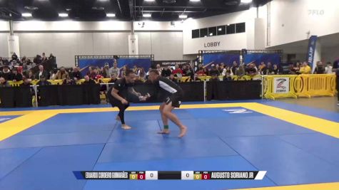 Augusto Soriano Jr vs Eduardo Cordeiro Guimarães 2024 World IBJJF Jiu-Jitsu No-Gi Championship