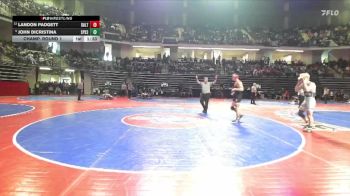 150-4A Champ. Round 1 - John DiCristina, St Pius X School vs Landon Padgett, Dalton