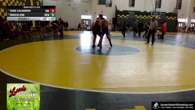 285 lbs Round 3 - Jose Calderon, Kingsway Regional vs Enoch Kim, Ridgefield Memorial