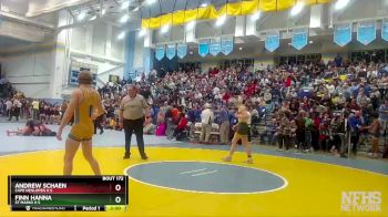 150 lbs Quarterfinal - Finn Hanna, St Marks H S vs Andrew Schaen, Cape Henlopen H S