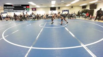 126 lbs Cons. Round 1 - Eli Archuleta, Redwood vs Jonah Lucas, La Quinta L (La Quinta)