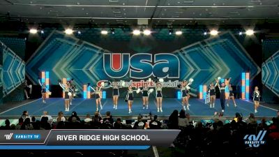 River Ridge High School [2020 Large Situational Sideline/Crowdleading -- High School -- Cheer (21+) Day 2] 2020 USA Spirit Nationals