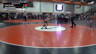 89 lbs Quarterfinal - Marcus Reed, East Buchanan vs Joel Patterson, McDominate Training Center