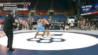 215 lbs Champ. Rd Of 64 - Emmit Rivadeneira, Idaho vs Emmanuel Ocansey, Pennsylvania
