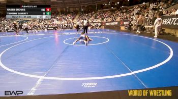 67 lbs Round Of 32 - Kasen Shouse, Cowboy Wrestling Club vs Timothy Laverty, Iron Knights