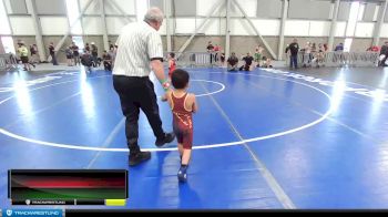 39-42 lbs Round 3 - Royce Barajas, Moses Lake Wrestling Club vs Xavier Almaguer, Victory Wrestling-Central WA