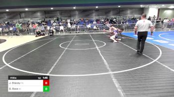 170 lbs Round Of 128 - Jake Stacey, TN vs Brendan Ross, SC