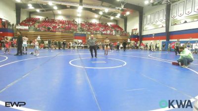 140 lbs Rr Rnd 3 - Carson Bowline, Coweta Tiger Wrestling vs Timothy Sutton, Team Tulsa Wrestling Club
